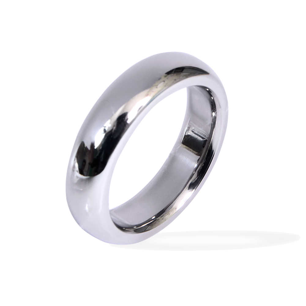 Crescent Glans Ring, 316L Surgical Steel Male Genital Penis Head Ring (30mm)