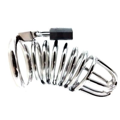 Spiral Male Chastity Device, Adult Adventure, Male Body Jewelry