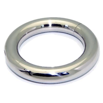 D ring - 316L - Stock dia: 6 mm - Inner dia: 40 mm