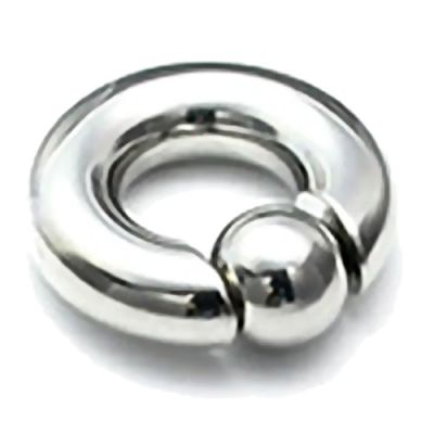 Surgical Steel Bead & Socket Ring