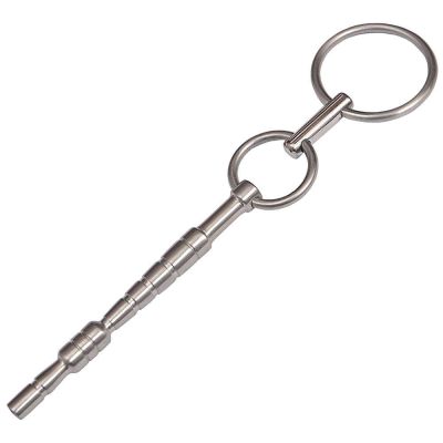 Penis Plug - Stainless Steel - with Hook