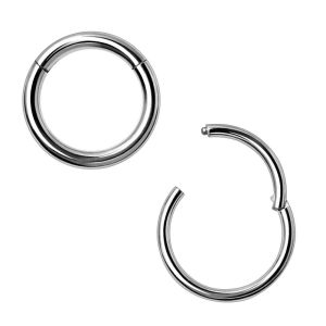 Surgical Steel Clicker Ring