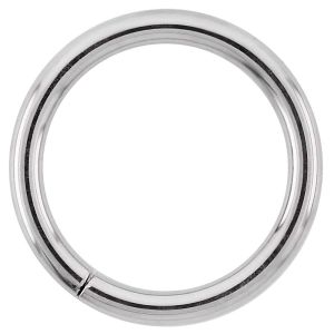 Surgical Steel One Seam Ring