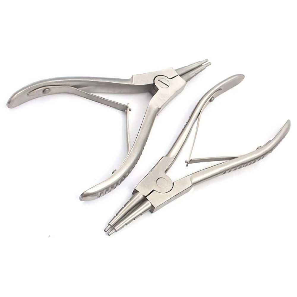 2 Pc Ring Opening and Closing Pliers Body Piercing